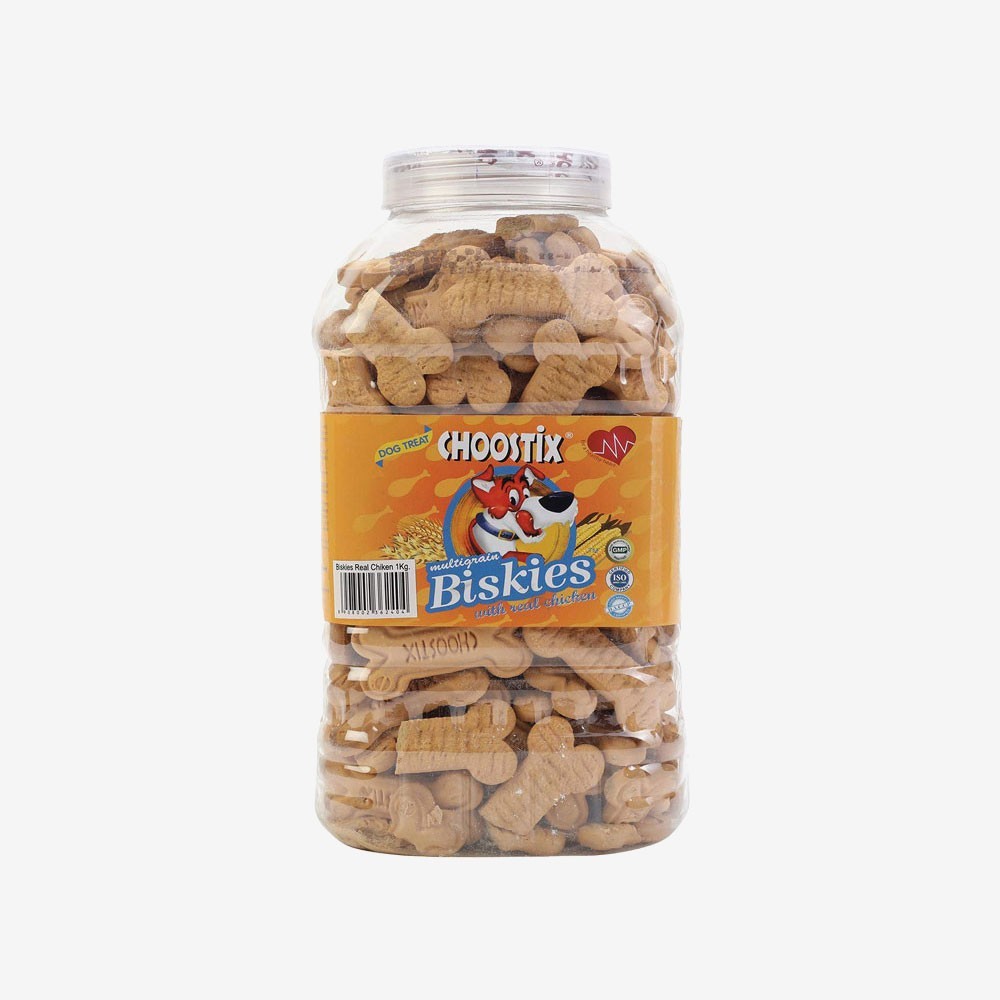 Choostix Biskies Real Dry Dog Treat For All Life Stages