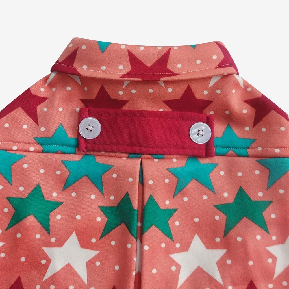 WAGZY Star Theme Printed Winter Sweater Jacket