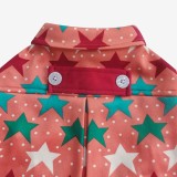 WAGZY Star Theme Printed Winter Sweater Jacket