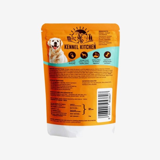 Kennel Supreme Kitchen Pumpkin Wet Dog Food For Puppy