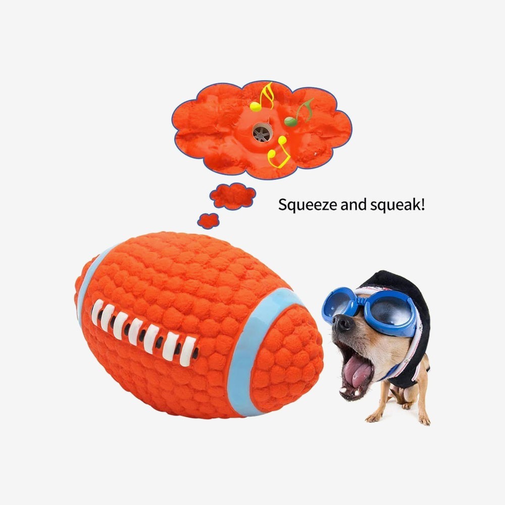 Pet Dog Sport Rugby Teething Toys for Puppies