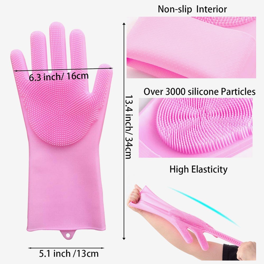 Silicone Glove Cleaning Sponge, washing Gloves