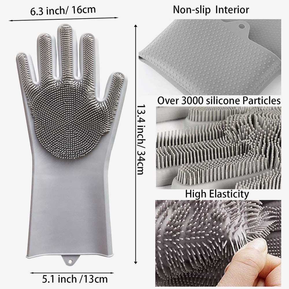 Silicone Glove Cleaning Sponge, washing Gloves